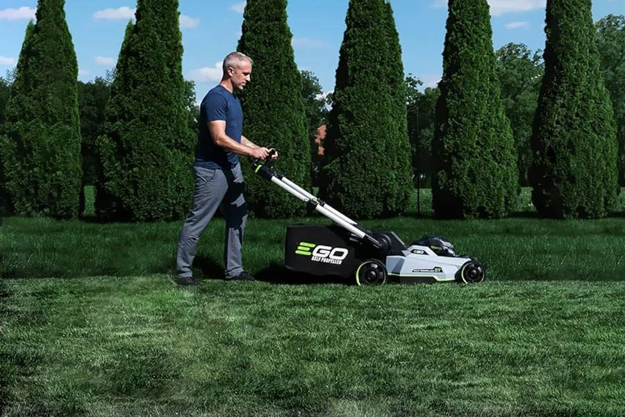 best battery operated lawnmower